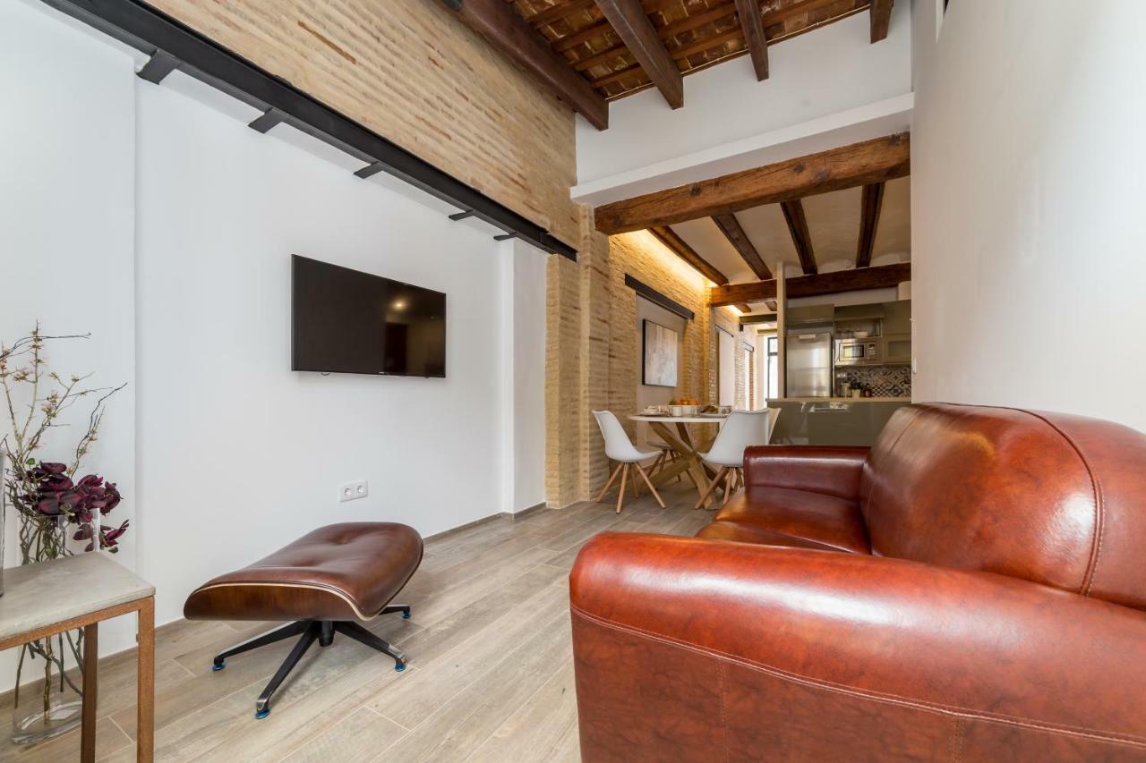 Ferienwohnung Florit Flats - Cathedral Luxury Terrace Flat 2Br 2Ba Ac Wifi Valencia Exterior foto