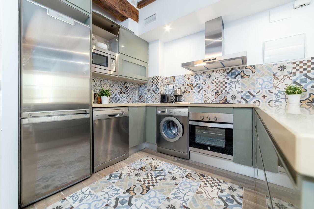 Ferienwohnung Florit Flats - Cathedral Luxury Terrace Flat 2Br 2Ba Ac Wifi Valencia Exterior foto