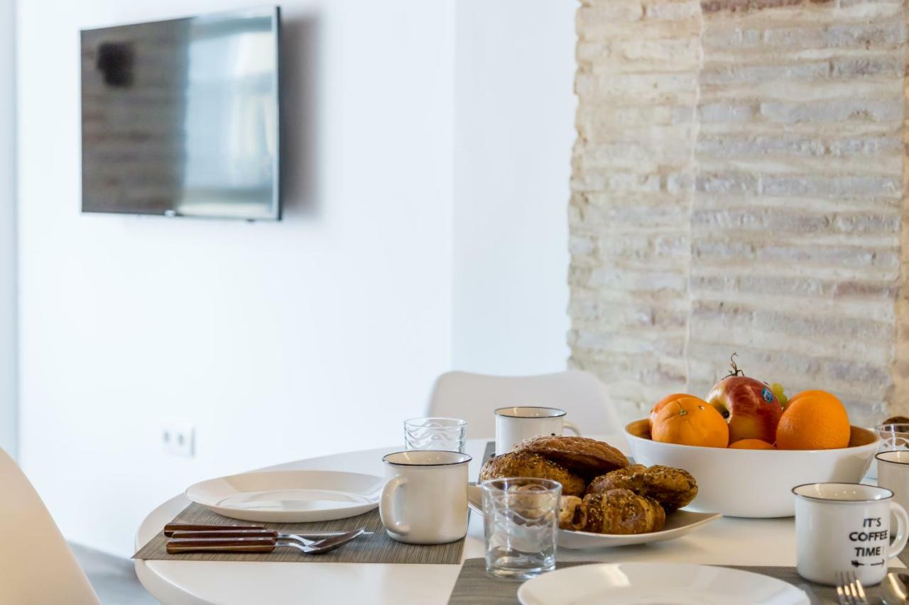 Ferienwohnung Florit Flats - Cathedral Luxury Terrace Flat 2Br 2Ba Ac Wifi Valencia Exterior foto
