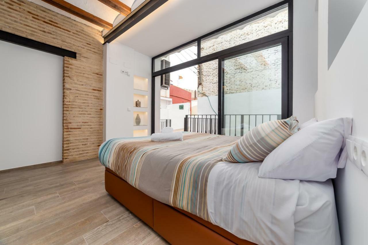 Ferienwohnung Florit Flats - Cathedral Luxury Terrace Flat 2Br 2Ba Ac Wifi Valencia Exterior foto