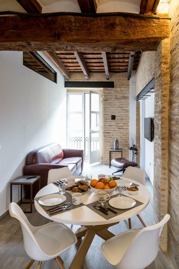 Ferienwohnung Florit Flats - Cathedral Luxury Terrace Flat 2Br 2Ba Ac Wifi Valencia Exterior foto