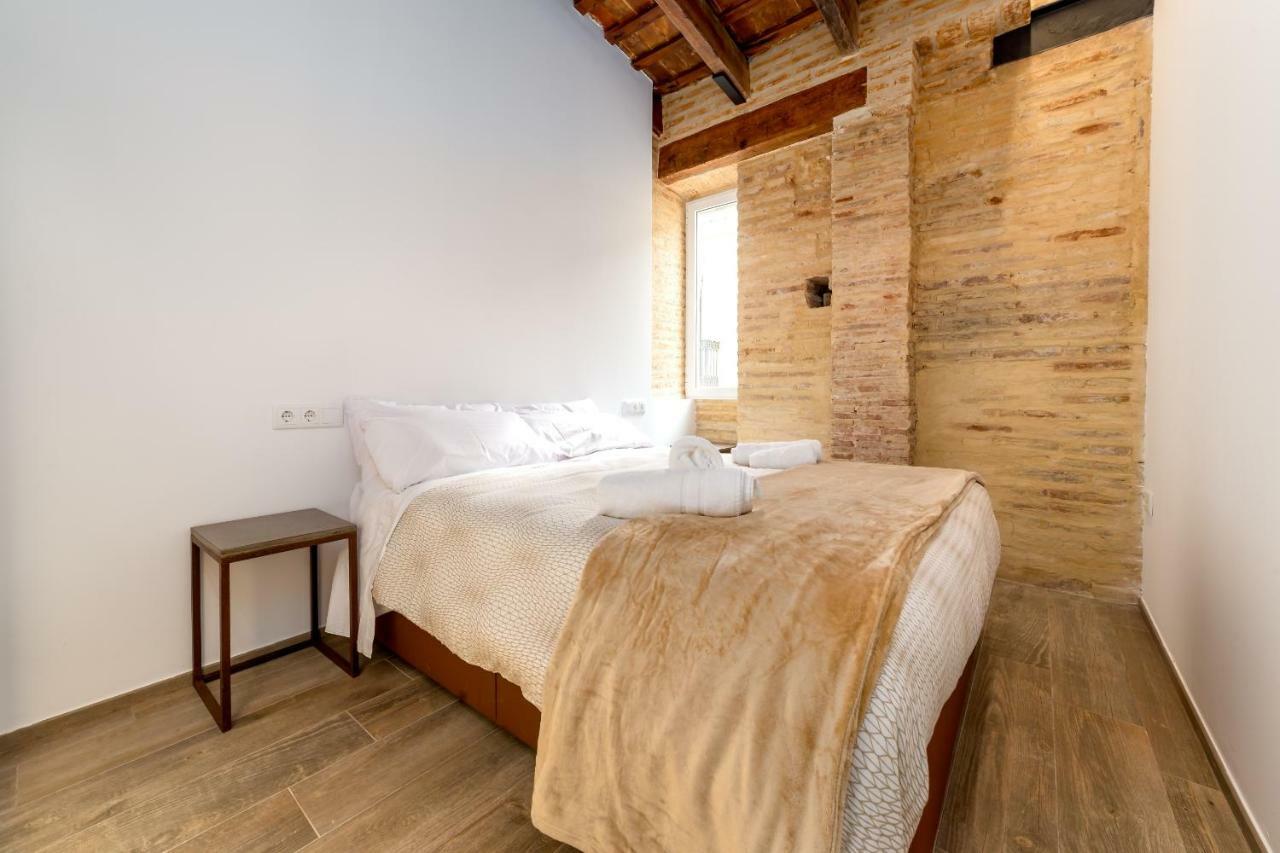 Ferienwohnung Florit Flats - Cathedral Luxury Terrace Flat 2Br 2Ba Ac Wifi Valencia Exterior foto