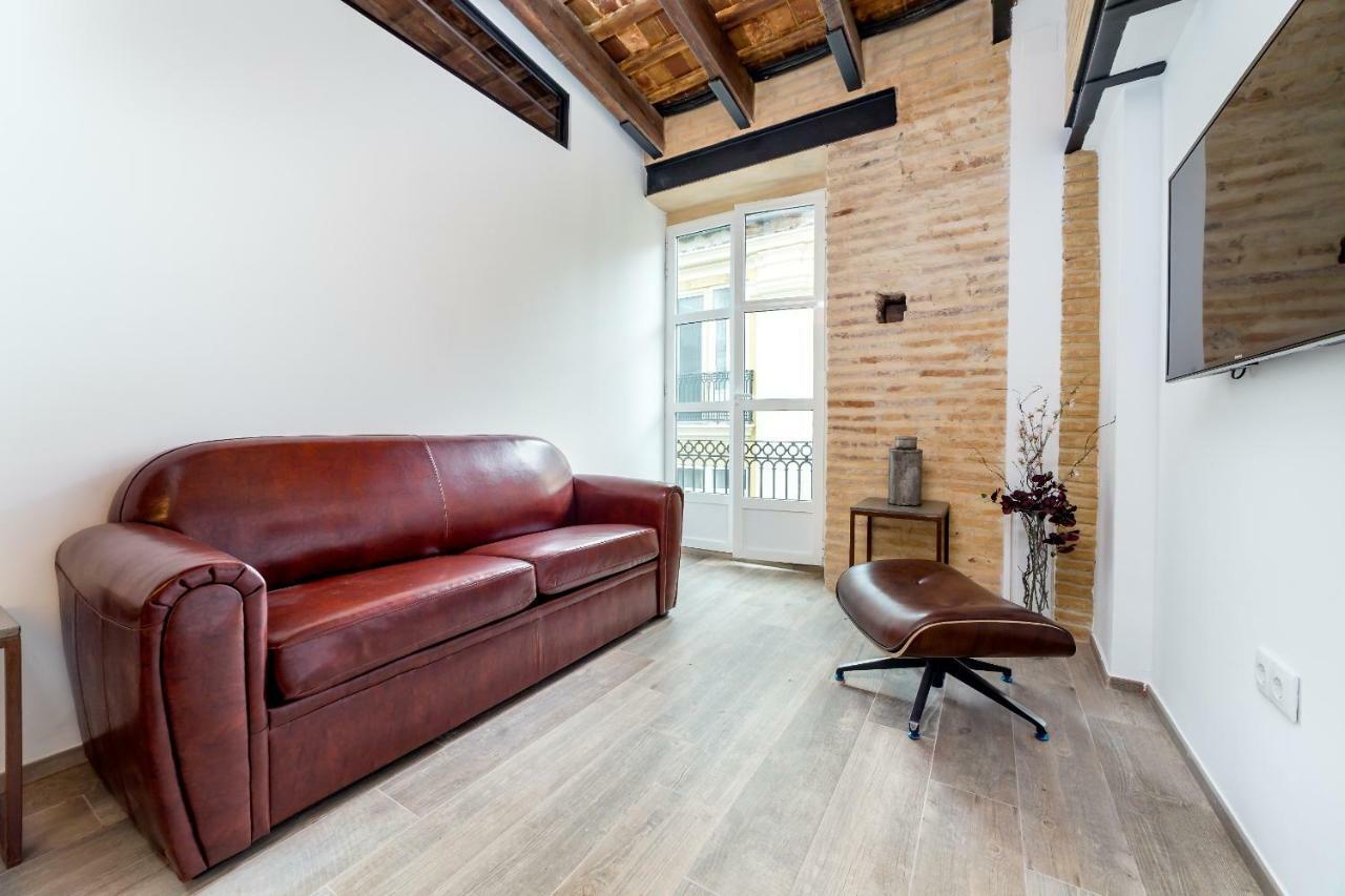 Ferienwohnung Florit Flats - Cathedral Luxury Terrace Flat 2Br 2Ba Ac Wifi Valencia Exterior foto