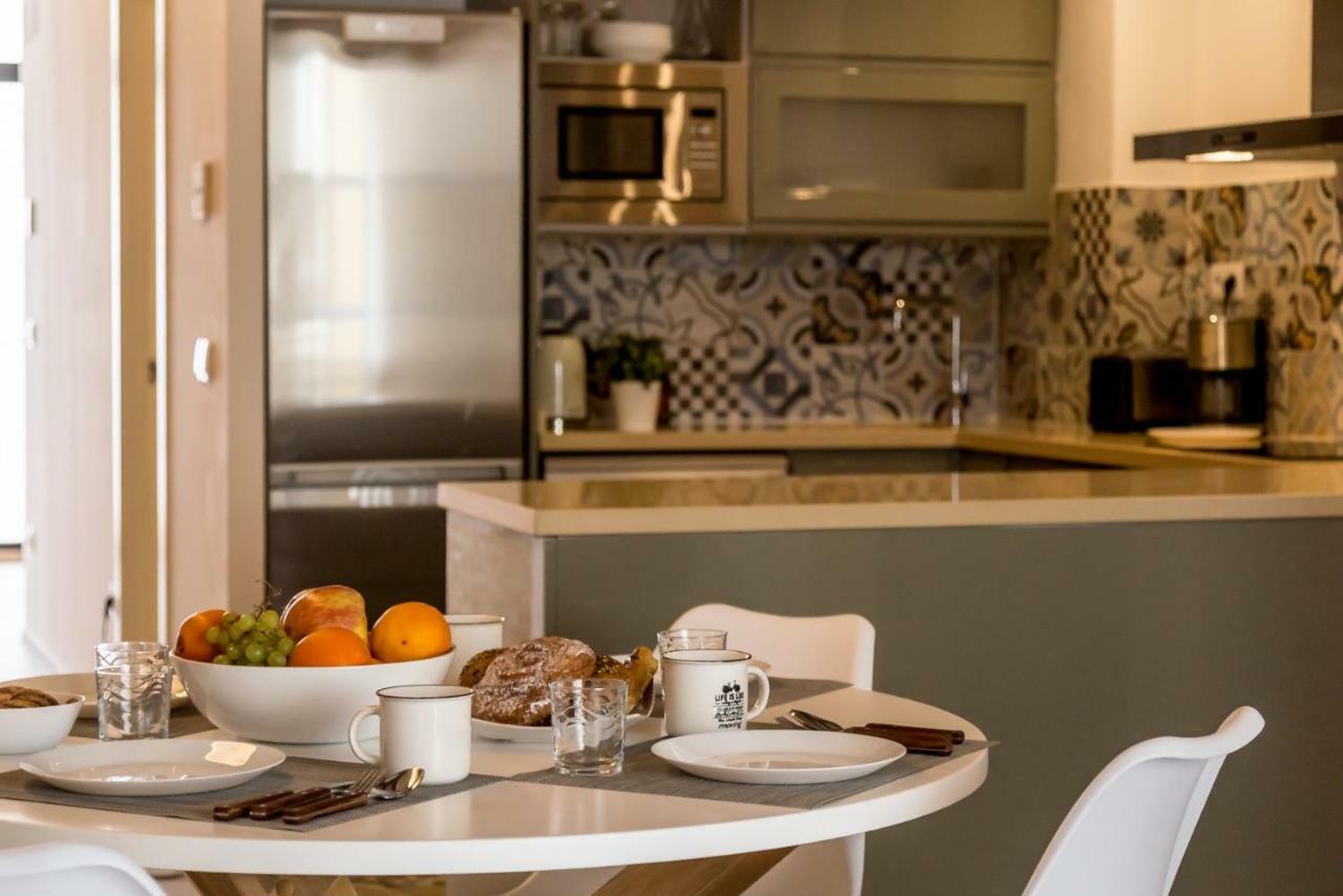 Ferienwohnung Florit Flats - Cathedral Luxury Terrace Flat 2Br 2Ba Ac Wifi Valencia Exterior foto