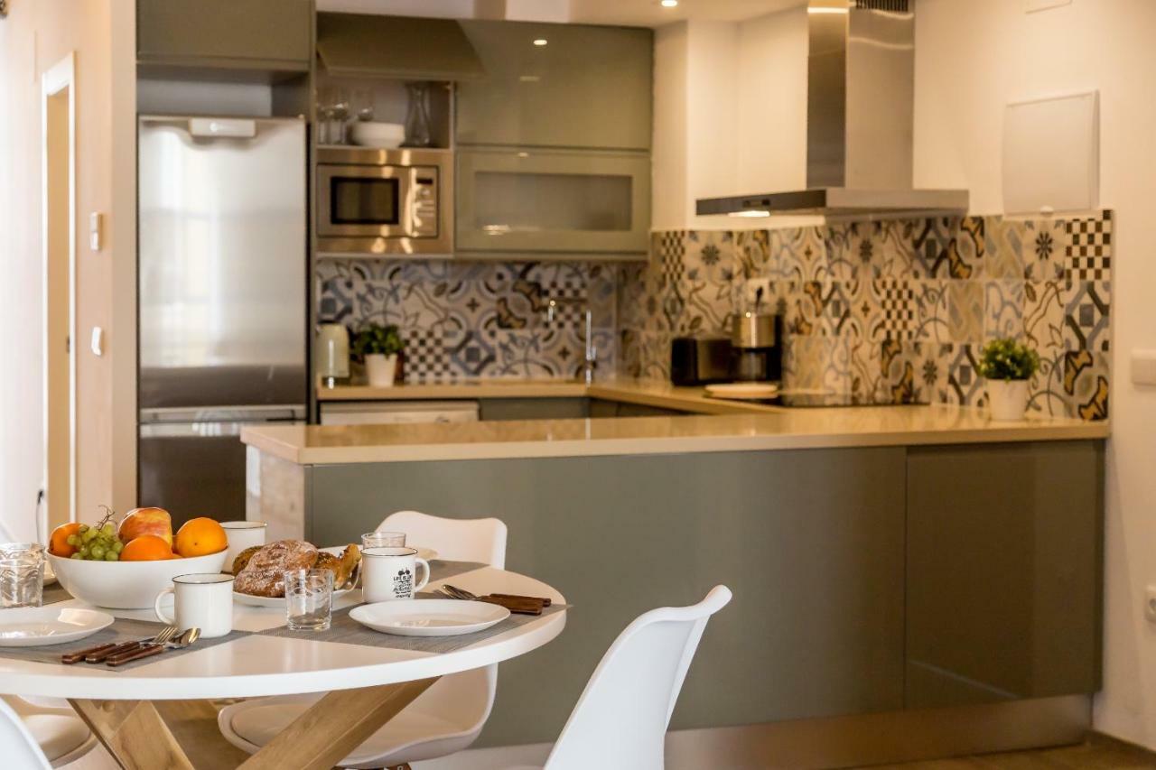 Ferienwohnung Florit Flats - Cathedral Luxury Terrace Flat 2Br 2Ba Ac Wifi Valencia Exterior foto