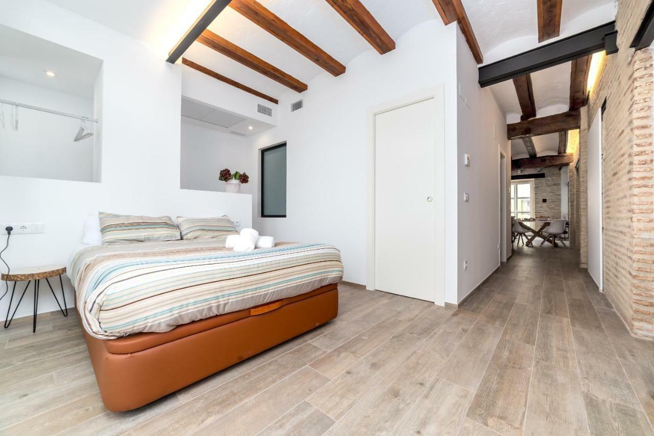 Ferienwohnung Florit Flats - Cathedral Luxury Terrace Flat 2Br 2Ba Ac Wifi Valencia Exterior foto